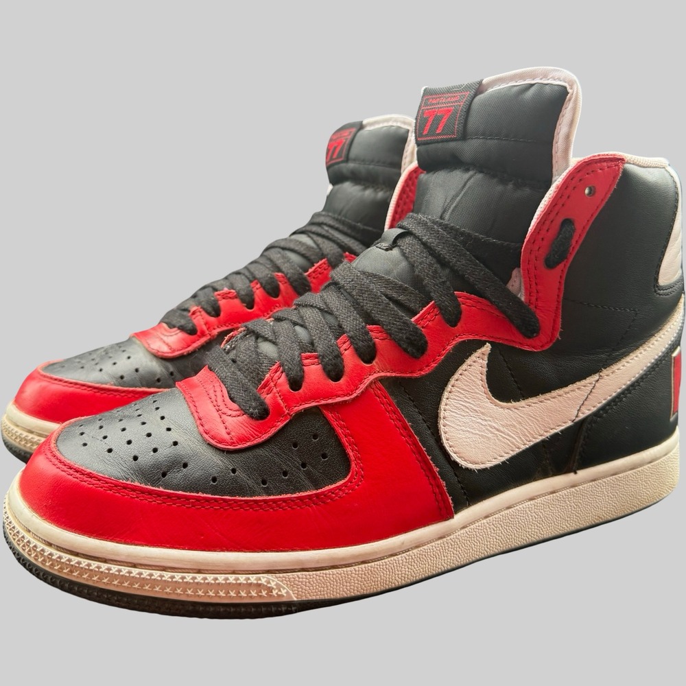 Nike Terminator High Portland Trail Blazers Men's 8 Red Black FN4442-001 Shoes
